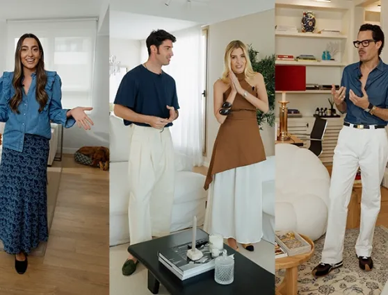 Collage de celebrities e influencers españoles temporada 1 de hogares seguros